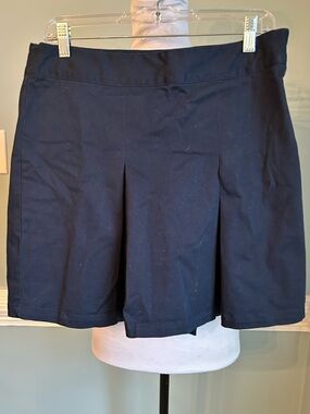 Cat & Jack Navy Pleated Girls' Skort with Comfort Waistband